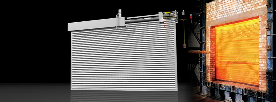 A200/Flameshield 240 Fire Shutter - Industrial - Galvanised Finish