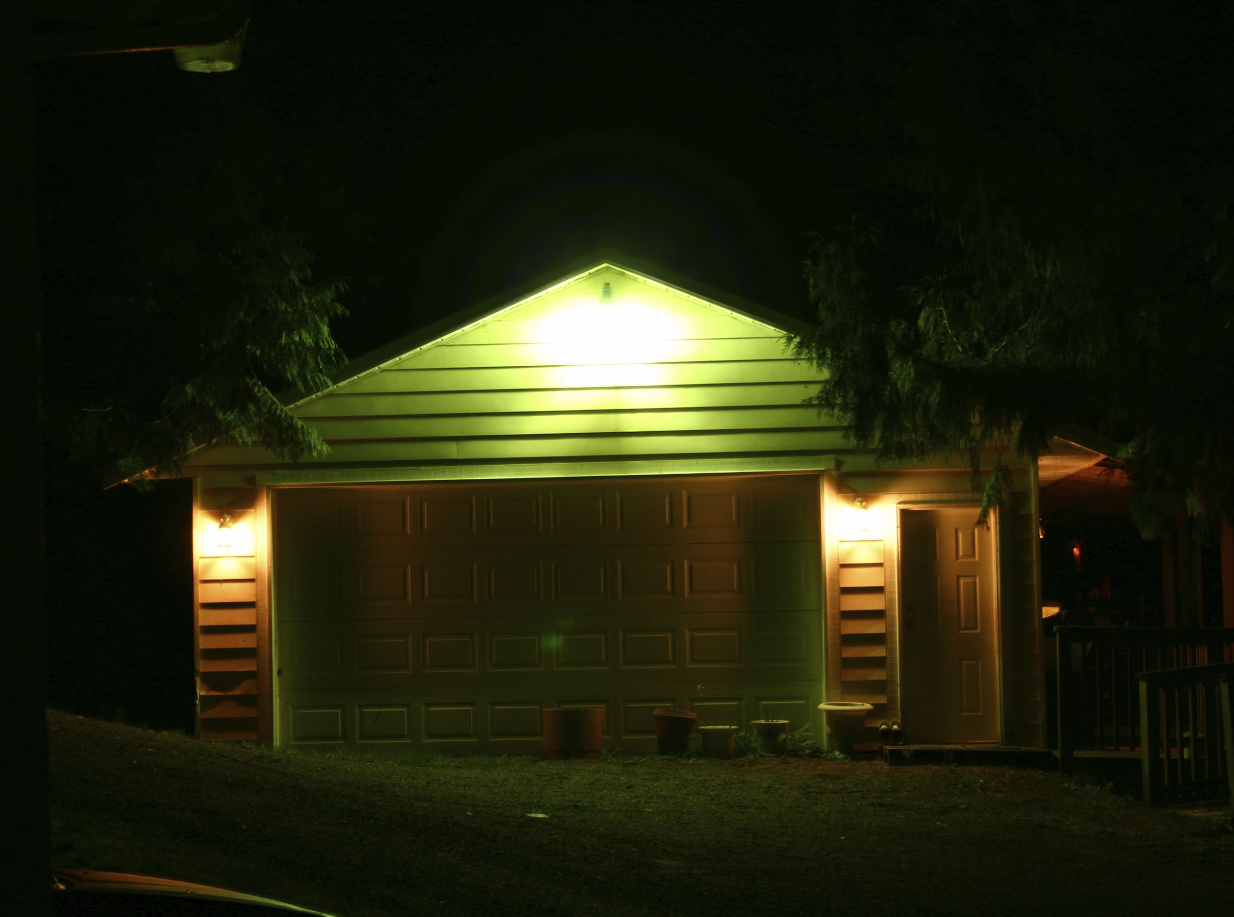 Garage At Night - iStock_000000164339_Medium