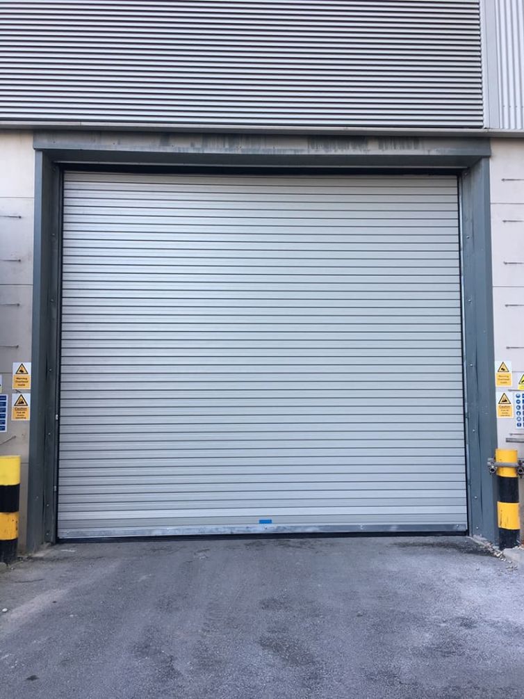 Insulated Roller Shutter-Goosewing Grey