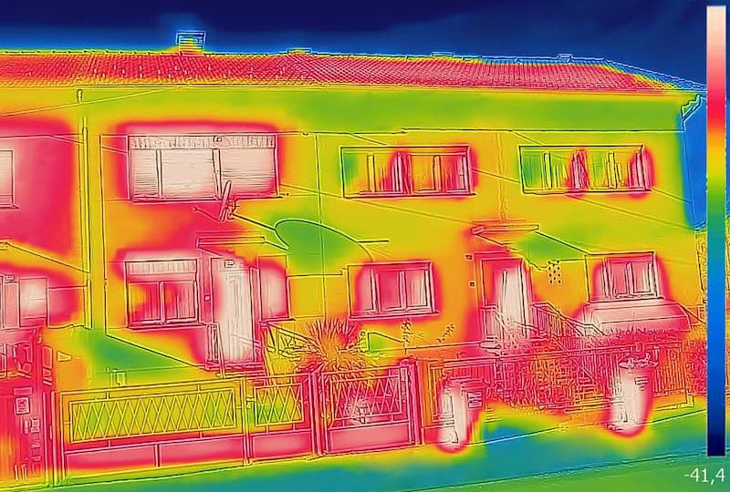 heat map of house